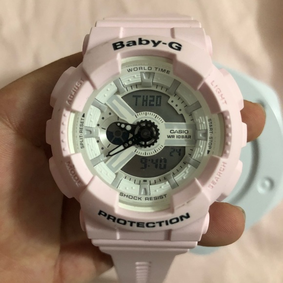 light pink baby g shock